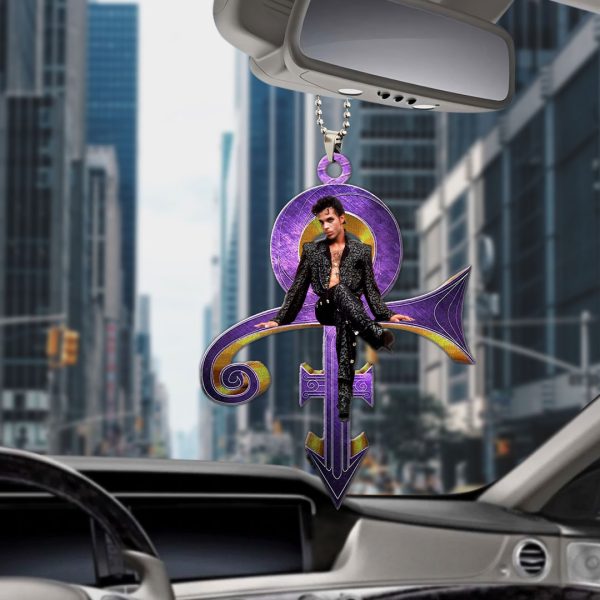 Prince Custom Shape 2-sided Acrylic Car Ornament - HOATT 6887