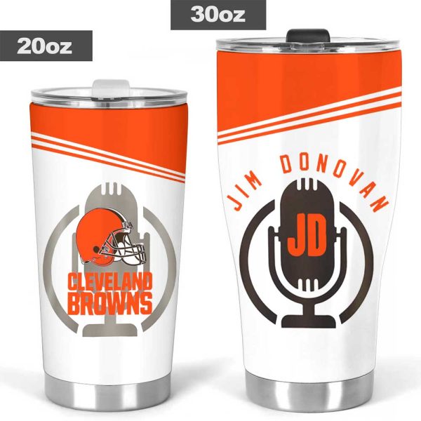 Cleveland Browns x Jim Donovan Tumbler Cup - MAITM 8589