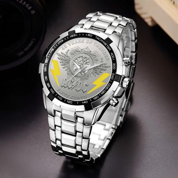 AC/DC Alloy Quartz Watch - TANTN 8761