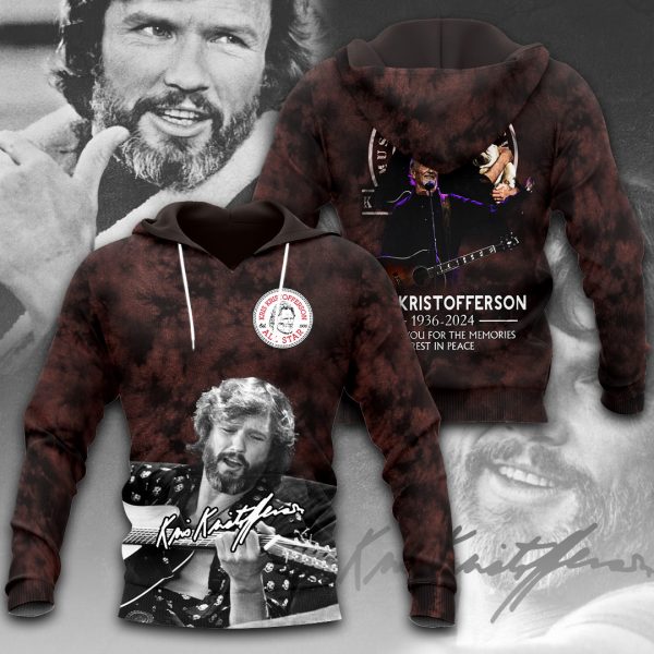 Kris Kristofferson 3D Apparel - ANHNV 5399