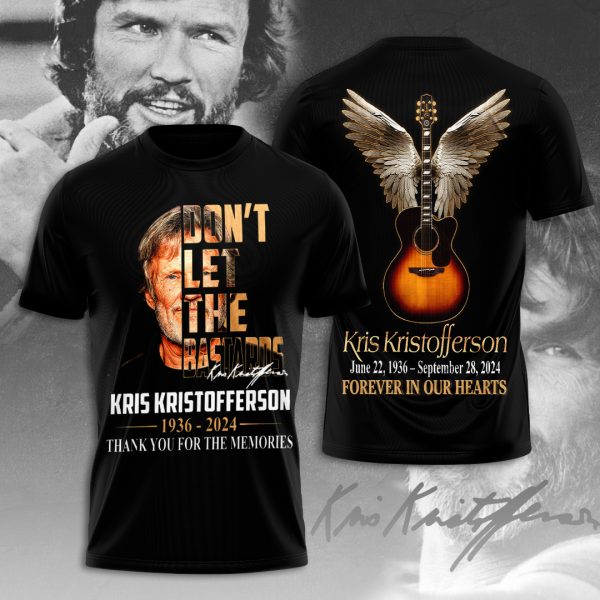 Kris Kristofferson 3D Apparel - ANHNV 5400