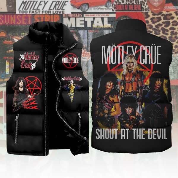 Mötley Crüe 2D Sleeveless Jacket - ANHNV 5413