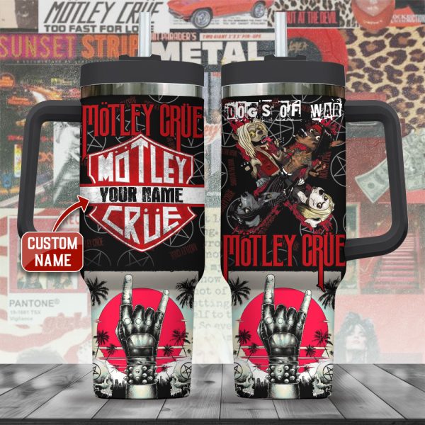 Personalized Mötley Crüe 40oz Stanley Tumbler - ANHNV 5418