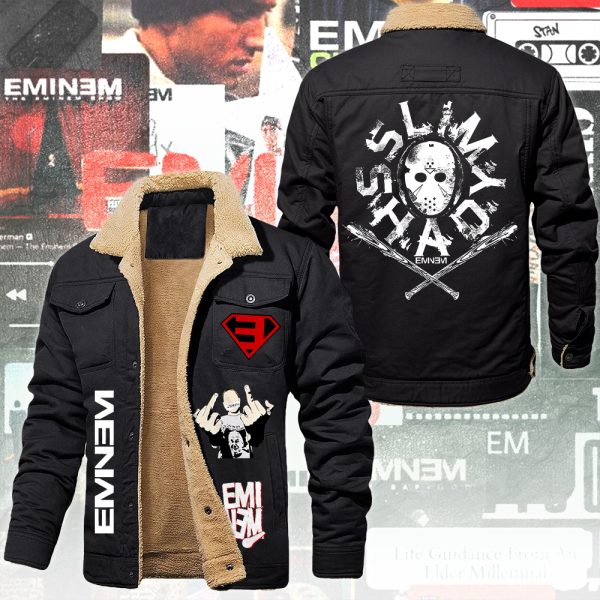 Eminem 2D Winter Fleece Jacket - ANHNV 5421