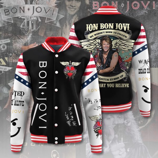 Bon Jovi Varsity Jacket - ANHNV 5427