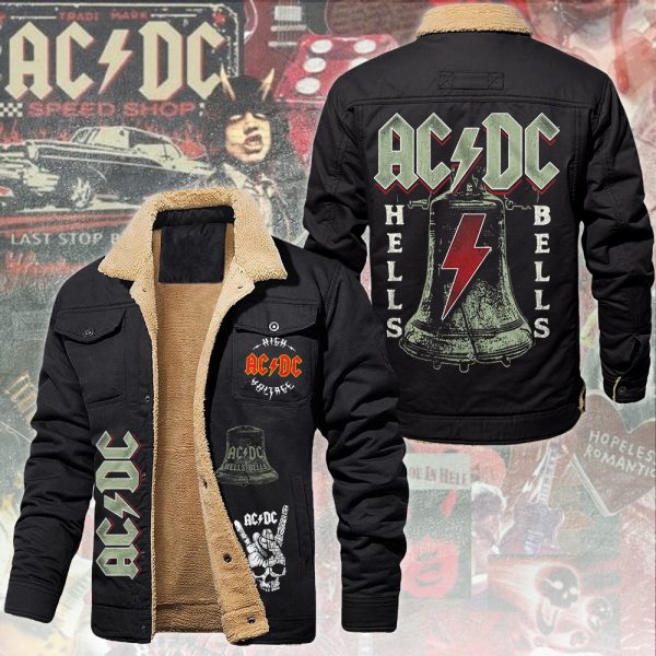 AC/DC 2D Winter Fleece Jacket - ANHNV 5451