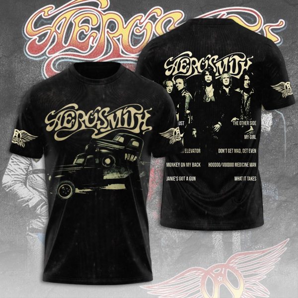 Aerosmith 3D Apparels - ANHNV 5457