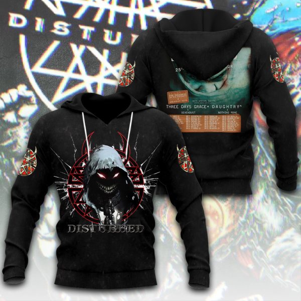 Disturbed 3D Apparel - ANHNV 5458