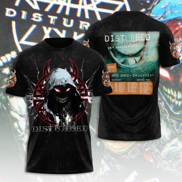 Disturbed 3D Apparel - ANHNV 5458