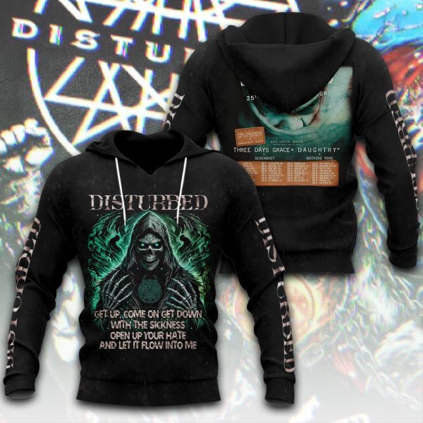 Disturbed 3D Apparel - ANHNV 5459