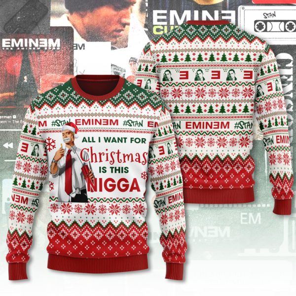 Eminem 3D Ugly Sweater - ANHNV 5468