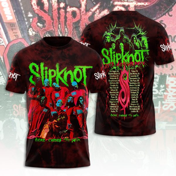 Slipknot 3D Apparel – ANHNV 5473