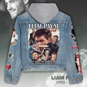 Liam Payne Women's Denim Hood Jacket - ANHNV 5498