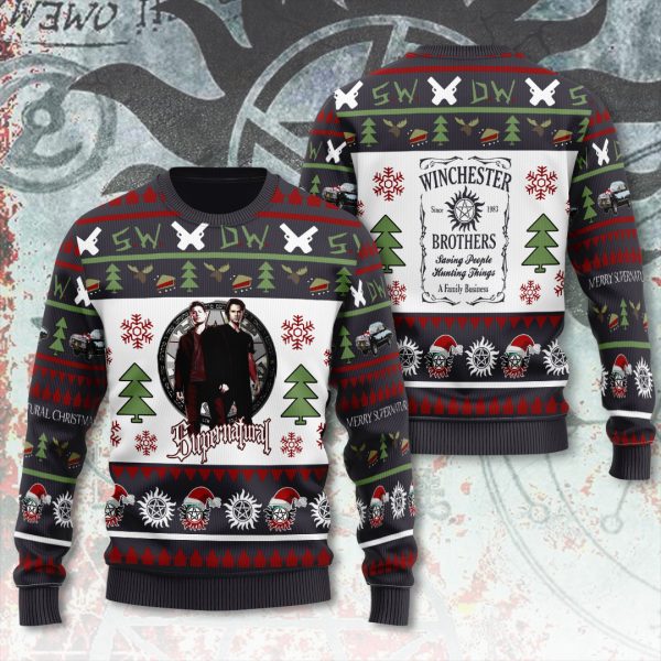 Supernatural 3D Ugly Sweater - ANHNV 5503