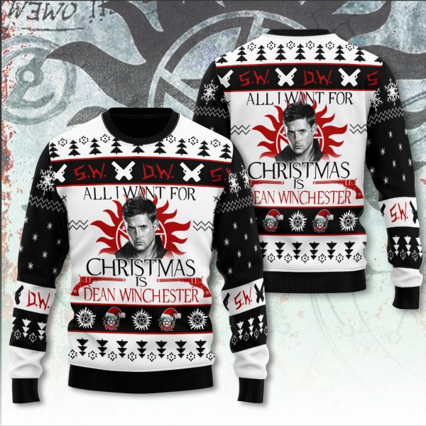 Supernatural 3D Ugly Sweater - ANHNV 5504