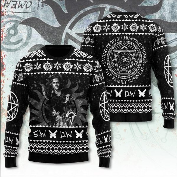 Supernatural 3D Ugly Sweater - ANHNV 5505