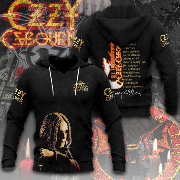 Black Sabbath x Ozzy Osbourne 3D Apparel - ANHNV 5518