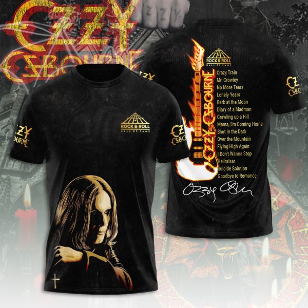 Black Sabbath x Ozzy Osbourne 3D Apparel - ANHNV 5518