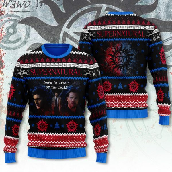 Supernatural 3D Ugly Sweater - ANHNV 5539