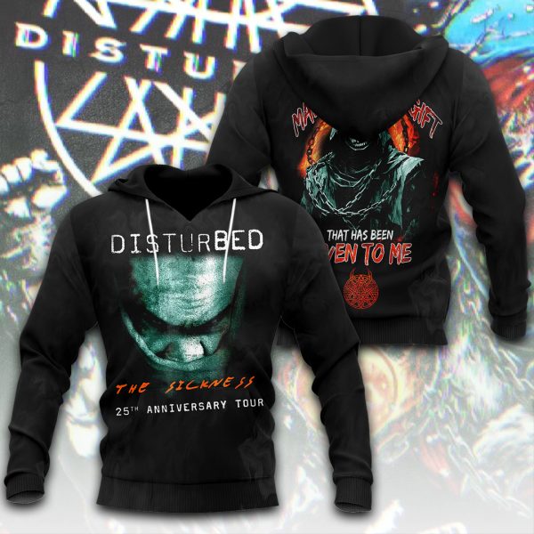 Disturbed 3D Apparel - ANHNV 5543