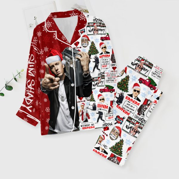 Eminem Button Down Pajamas Set – ANHNV 5546