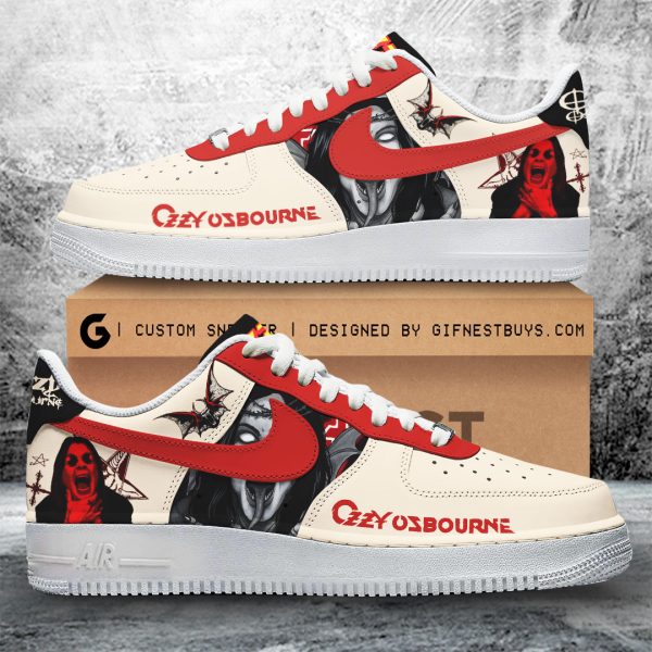 Black Sabbath x Ozzy Osbourne AF1 Sneaker – ANHNV 5552