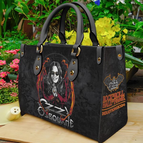 Black Sabbath x Ozzy Osbourne Leather HandBag - ANHNV 5555