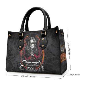 Black Sabbath x Ozzy Osbourne Leather HandBag - ANHNV 5555