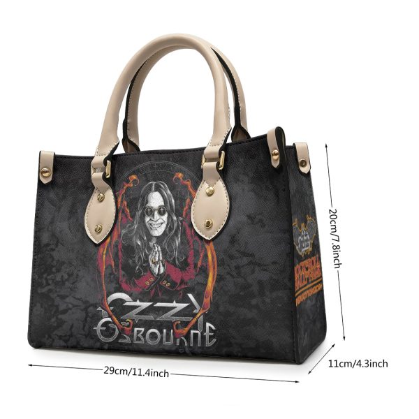 Black Sabbath x Ozzy Osbourne Leather HandBag - ANHNV 5555