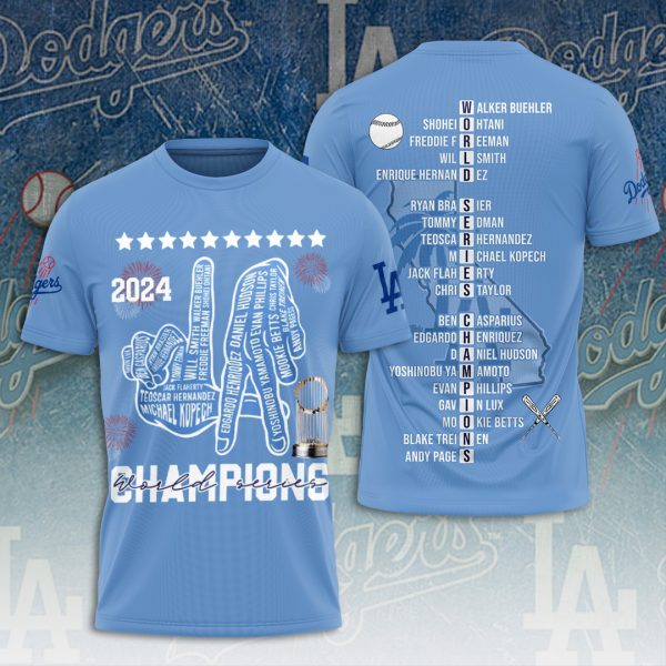 Los Angeles Dodgers 3D Apparel – ANHNV 5560