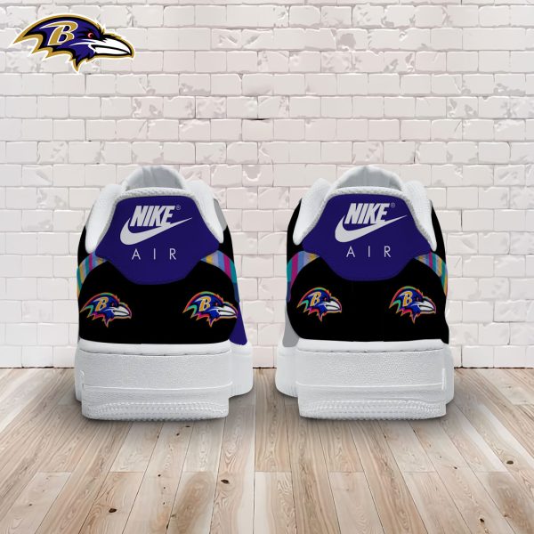 Baltimore Ravens AF1 Sneaker – TANTN 8807