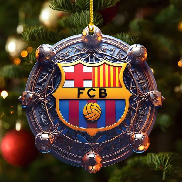 Barcelona FC Custom Shape 2-sided Acrylic Ornament – MAITM 8460