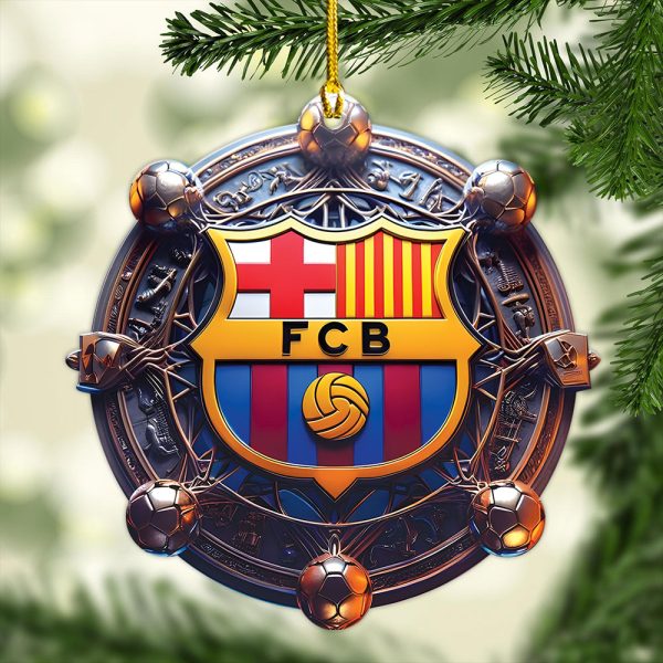 Barcelona FC Custom Shape 2-sided Acrylic Ornament – MAITM 8460