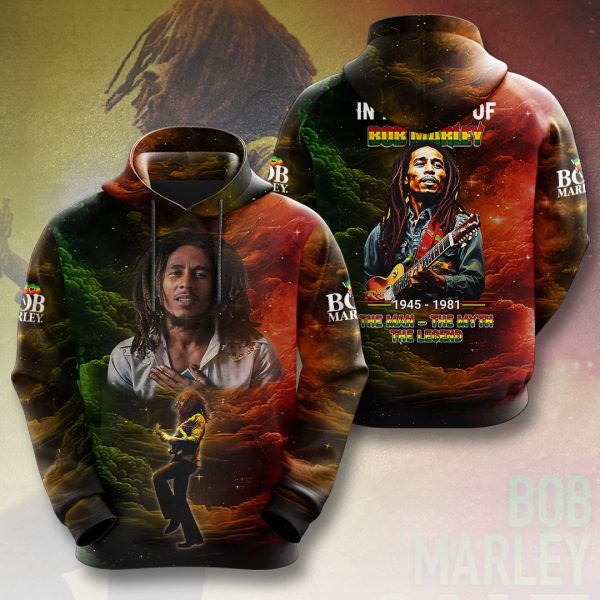 Bob Marley 3D Apparel - HOATT 6509