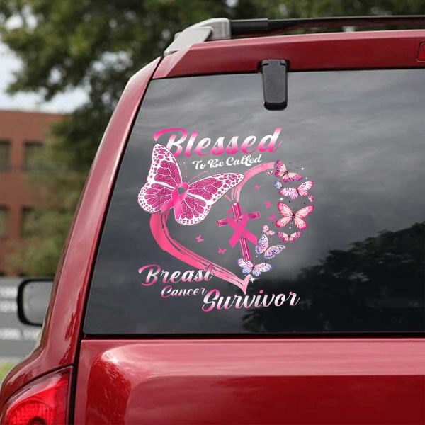 Breast Cancer Awareness 3D Decal – HOATT 6659