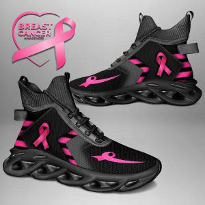 Breast Cancer Awareness High Top Clunky Sneaker - GNE 1730