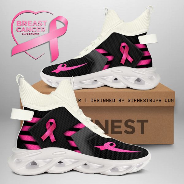 Breast Cancer Awareness High Top Clunky Sneaker - GNE 1730