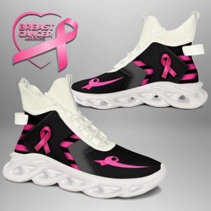 Breast Cancer Awareness High Top Clunky Sneaker - GNE 1730