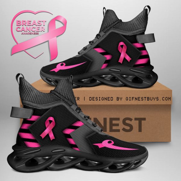 Breast Cancer Awareness High Top Clunky Sneaker - GNE 1730