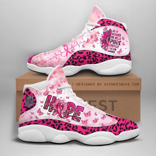 Breast Cancer Awareness Jordan 13 Sneaker - HOATT 6637