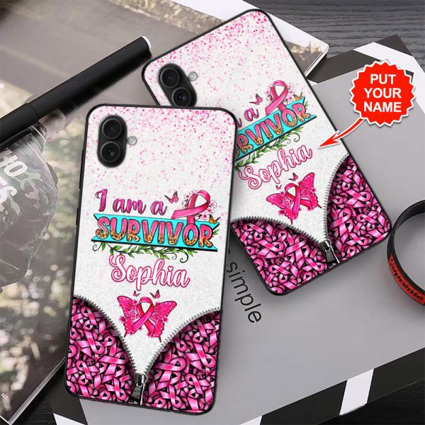 Personalized Breast Cancer Awareness Phone Case - GNE 1804