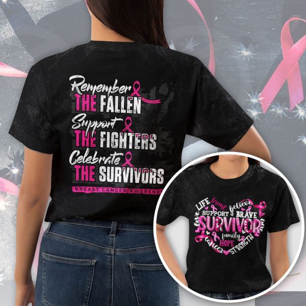 Breast Cancer Awareness 3D Apparel - HOATT 6662