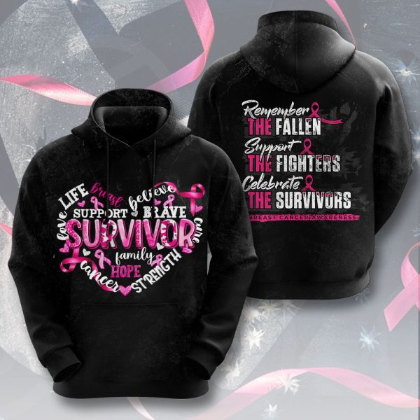 Breast Cancer Awareness 3D Apparel - HOATT 6662