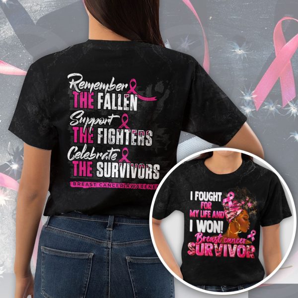 Breast Cancer Awareness 3D Apparel - HOATT 6665