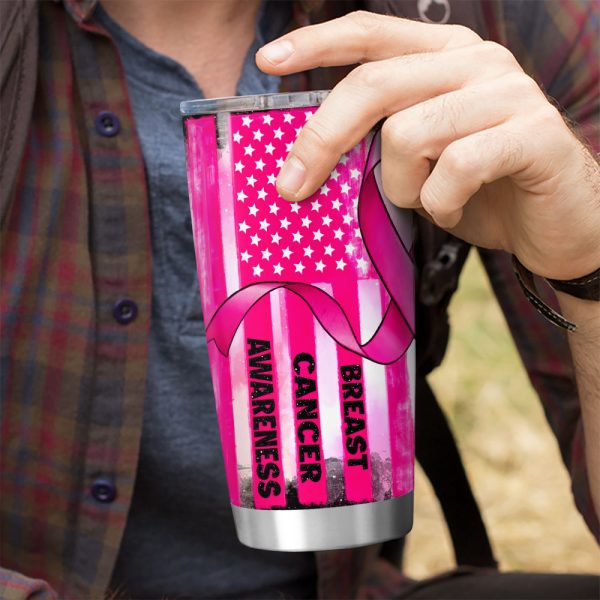 Breast Cancer Awareness Tumbler Cup - GNE 1820