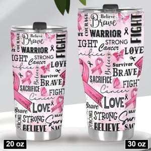 Breast Cancer Awareness Tumbler Cup - GNE 1832