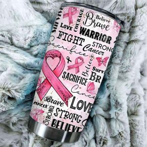 Breast Cancer Awareness Tumbler Cup - GNE 1832