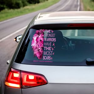 Breast Cancer Awareness 3D Decal – HOATT 6819