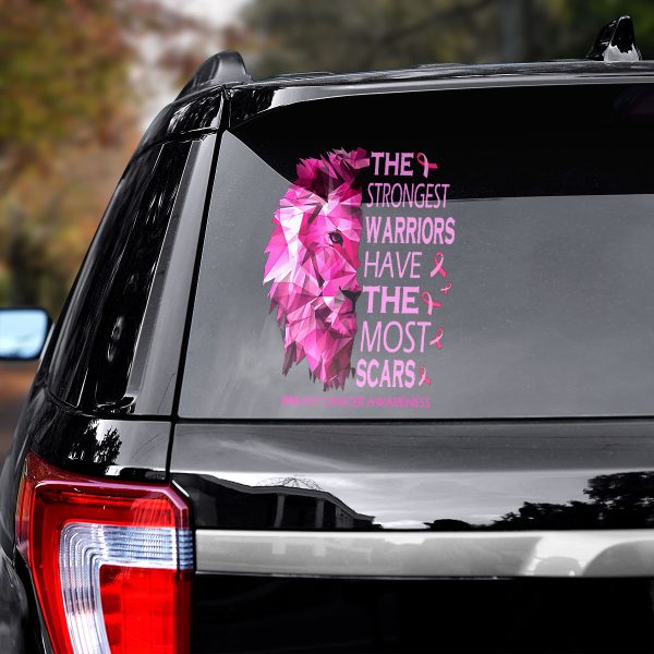 Breast Cancer Awareness 3D Decal – HOATT 6819