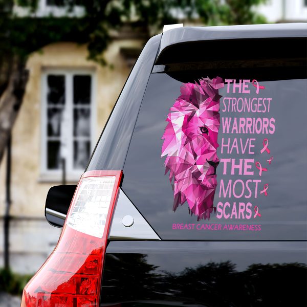 Breast Cancer Awareness 3D Decal – HOATT 6819